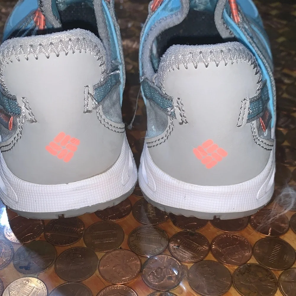 Columbia Kids' Aqua and Gray Water Shoes